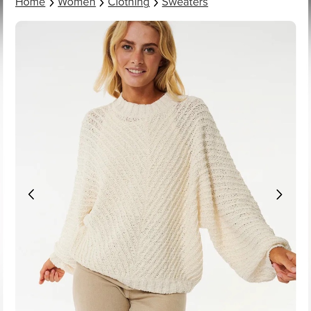 Rip Curl Women’s Surf Knit Crew Sweater